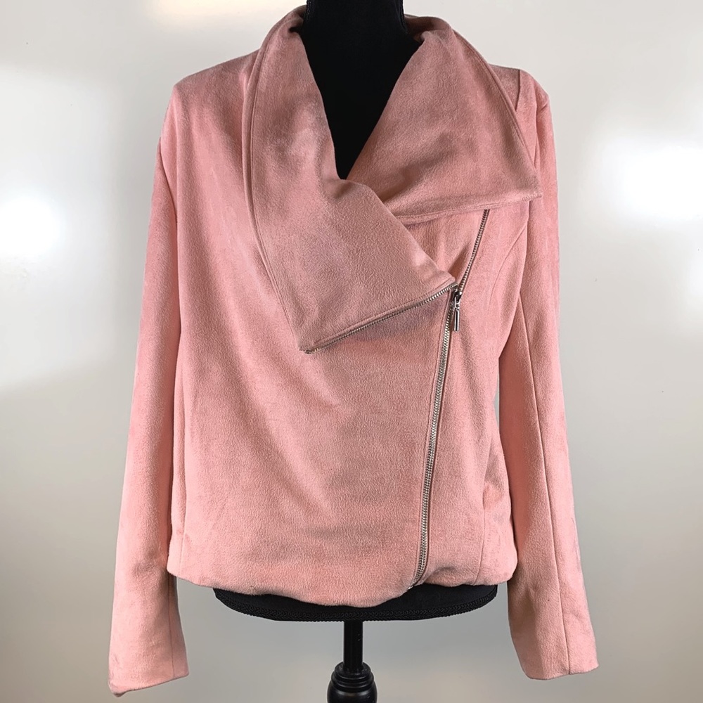 H by Halston pink jacket size 12